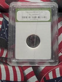 1960 PROOF Roosevelt Silver Dime - INB PR70