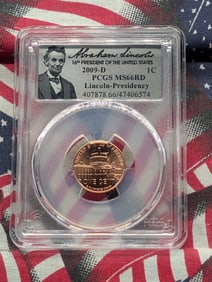 2009-D Lincoln Presidency Cent - PCGS MS66 RD