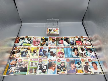 Lot of (70+) 1979 Topps Football Cards W/ Stars - Varying Conditions