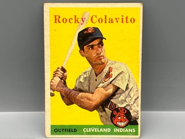 1958 Topps Rocky Colavito #368