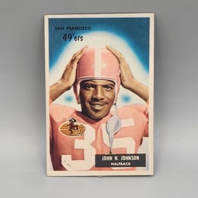 1955 Bowman John Henry Johnson #42 Rookie HOF