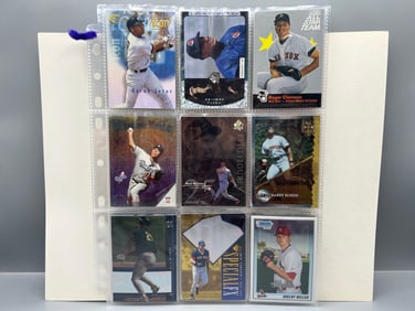 Lot of (27) Assorted Baseball Star Player Cards