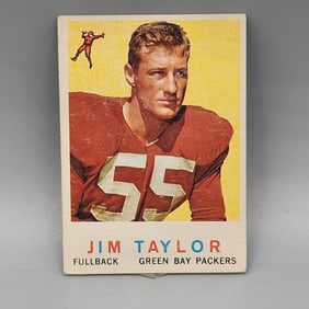 1959 Topps Jim Taylor #155 Rookie HOF