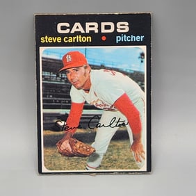 1971 OPC Steve Carlton #55 HOF - Tougher Issue