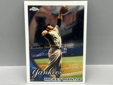 2010 Topps Chrome Mickey Mantle #7