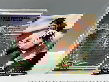 1992 Topps Stadium High Series Football Complete Set W/ 2nd Year Brett Favre