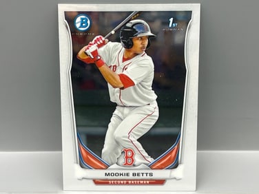 2014 Bowman Chrome Mookie Betts 1st Bowman RC #BCP109