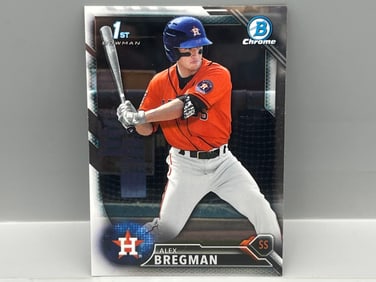 2016 Bowman Chrome Alex Bregman 1st Bowman RC #BCP4