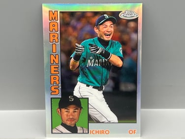 2019 Topps Chrome Ichiro Suzuki Refractor #84TC-14