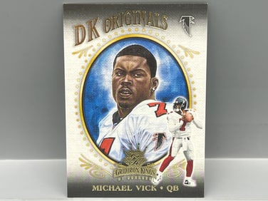 2002 Donruss Gridiron Kings Michael Vick #/1000