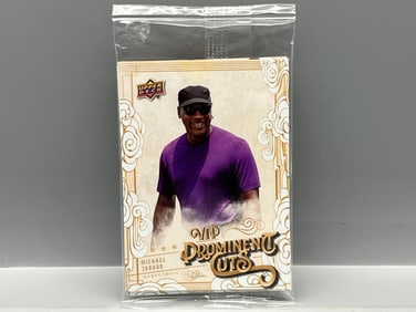 2023 Upper Deck National VIP Michael Jordan Sealed 5 Card Set