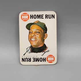 1968 Topps Game Willie Mays #8 HOF Sharp