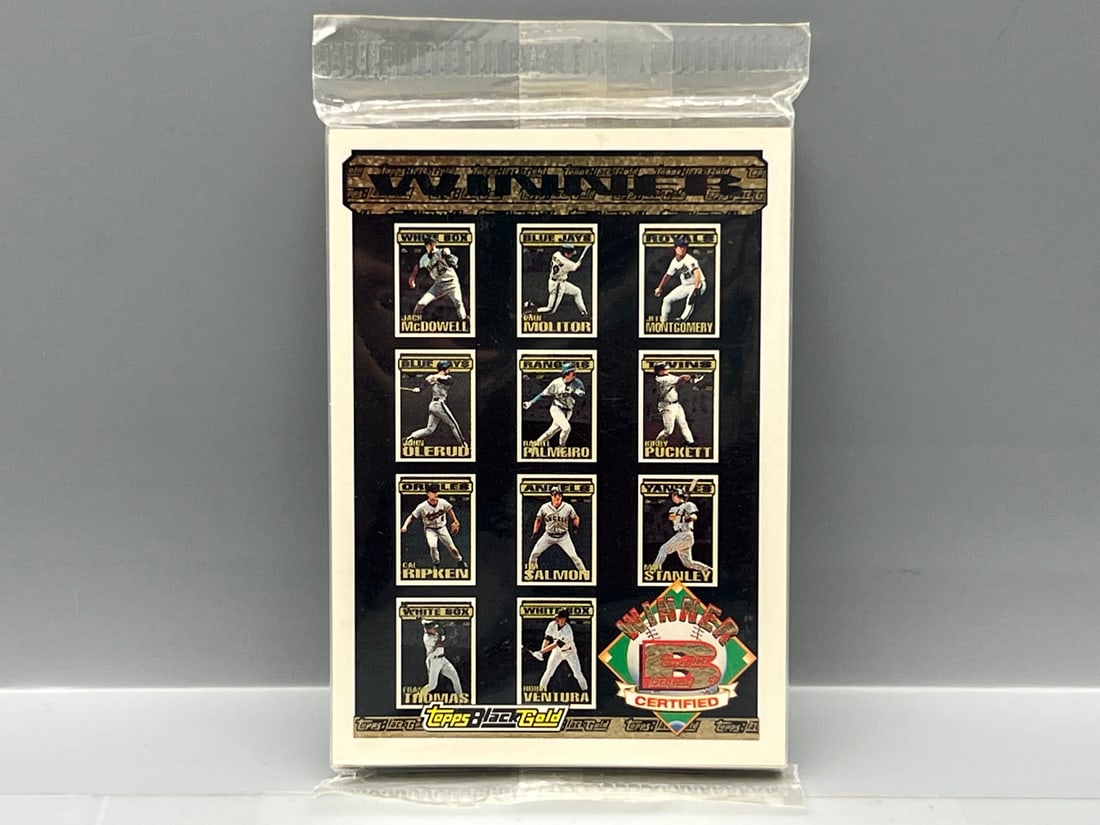 1994 Topps Black Gold Certified Winner B Factory Sealed Set (1 of 2)