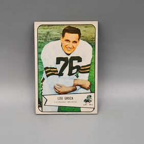 1954 Bowman Lou Groza #52 HOF