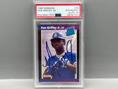 1989 Donruss Ken Griffey Jr. In Person Autographed RC #33 PSA Authentic W/ 10 Auto Grade
