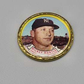 1964 Topps Coin Mickey Mantle #120 HOF