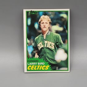 1981-82 Topps Larry Bird #4 HOF 2nd Year - Sharp