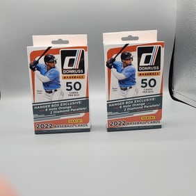 (2) 2022 Donruss Baseball Hanger Boxes