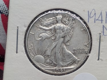 1941-D Walking Liberty Half Dollar