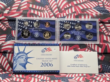 2006-S U.S. Mint Proof Set, 11 Coins In OGP w/COA