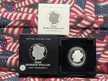 2023-S Proof Morgan Dollar 99.9% Silver