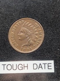 1885 Indian Head Cent, Full Liberty, MS63 Like Details, Tough Date