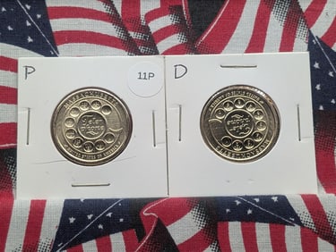 2020 P & D Uncirculated American Innovation Dollar, Massachusetts (MA)