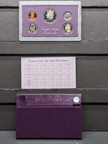 1987-S U.S. Mint Proof Set In OGP w/COA