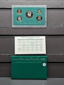 1996-S U.S. Mint Proof Set In OGP w/COA