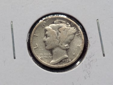 1928-P Mercury Dime