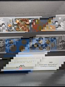 2009-S U.S. Mint Proof Set w/Bicentennial Cents, Presidential Dollars, & DC & U.S. Territories