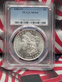 1883-O Morgan Dollar PCGS MS 64, 46843763