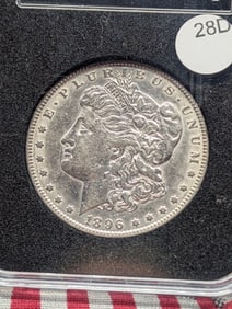 1896-O Morgan, AU Like Details