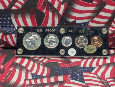1962-P US Proof Set In Capital Plastic