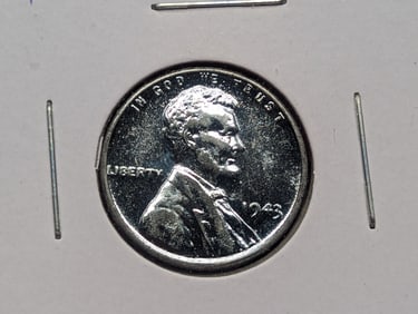 1943-P Steel Lincoln Wheat Cent