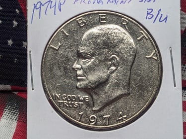 1974-P Eisenhower Dollar from Mint Set