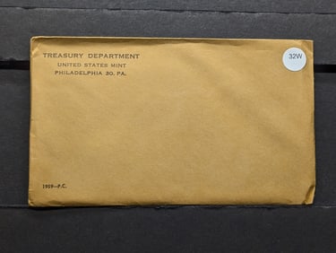 1959-P Unopened U.S. Mint Proof Set In OGP