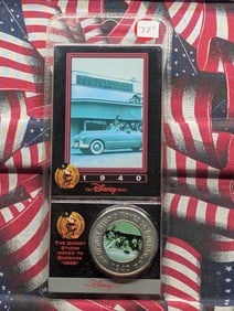 Disney's-Studio Moves To Burbank, 1940-Harder to Find, Brand new in Plastic Case, Great gift!