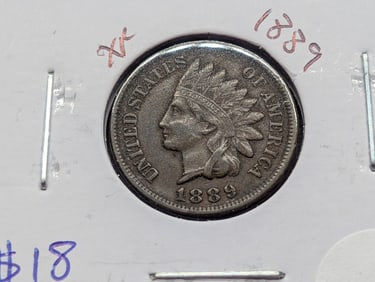 1889 Indian Head Cent