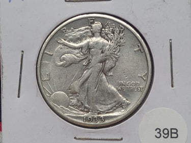 1933-S Walking Liberty Half Dollar