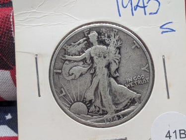 1943-S Walking Liberty Half Dollar