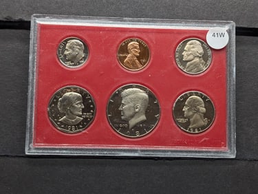 1981-S U.S. Proof Set - No Display Case & Box