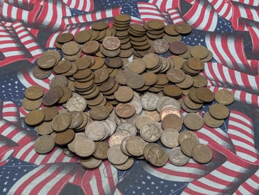 200 - Mixed Lincoln Wheat Cents