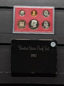 1982-S U.S. Mint Proof Set In OGP