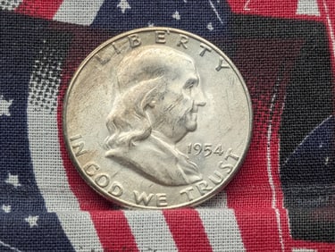 1954-S Franklin Half Dollar