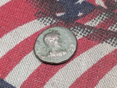 367-375 AD, Details, Ancient Roman Coin, Over 1,600 years old