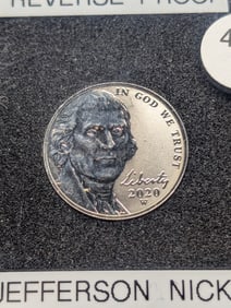 2020-W West Point Jefferson Nickel, Special Edition Reverse Proof