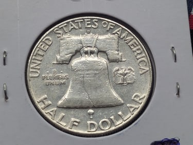 1961-D Silver Franklin Half Dollar