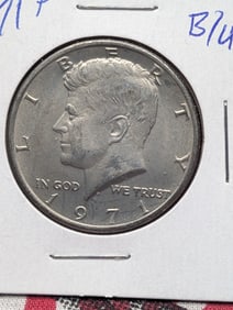 1971-P Kennedy Half Dollar from Mint Set