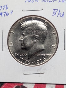 1976-P Kennedy Half Dollar from Mint Set